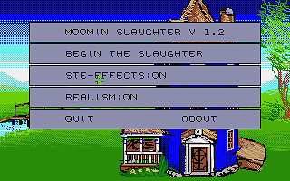 Moomin Slaughter atari screenshot